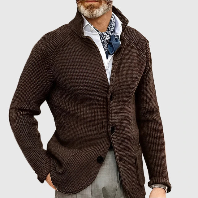 Men's Cardigan Military Retro Style, Lily & Sam, image 9