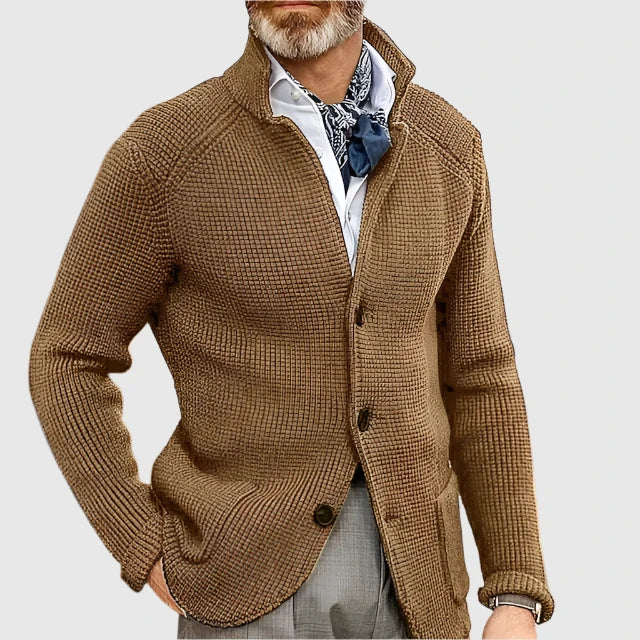 Men's Cardigan Military Retro Style, Lily & Sam, image 13