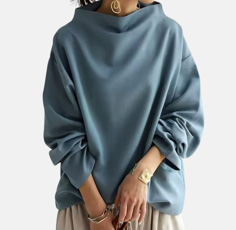 Chic High Neck Sweater, Lily & Sam, image 2