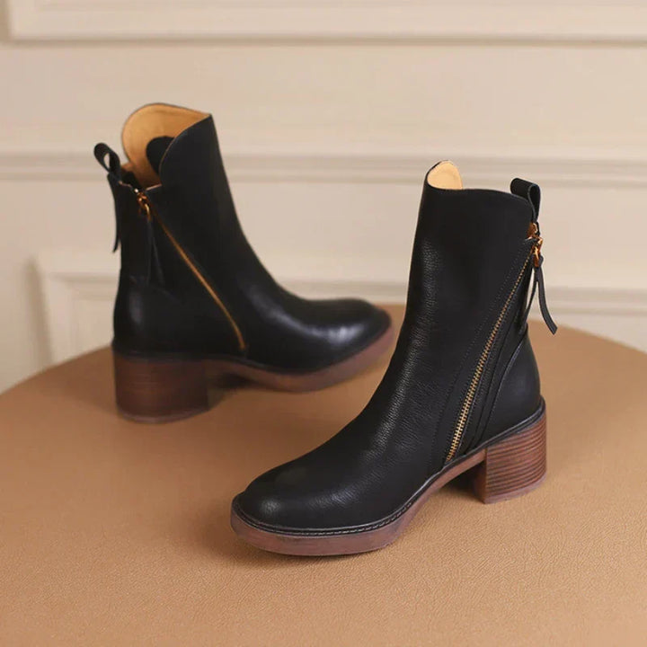 Aria Leather Ankle Boots, Lily & Sam, image 5