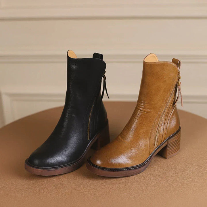 Aria Leather Ankle Boots, Lily & Sam, image 6