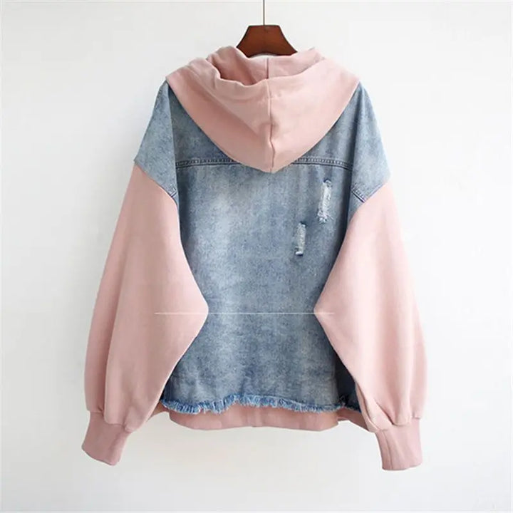 Denim Hoodie Jacket, Lily & Sam, image 2