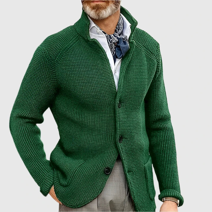 Men's Cardigan Military Retro Style, Lily & Sam, image 10