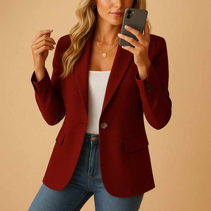 Tailored Stretch Blazer, Lily & Sam, image 5