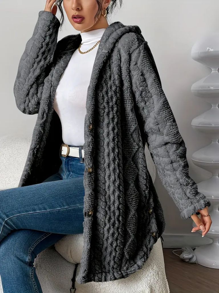 Laura Hooded Cardigan Jacket, Lily & Sam, image 15