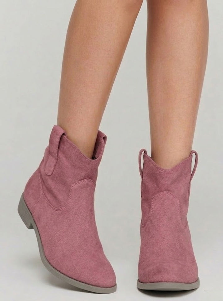 Vintage Cowboy Ankle Boots, Lily & Sam, image 5