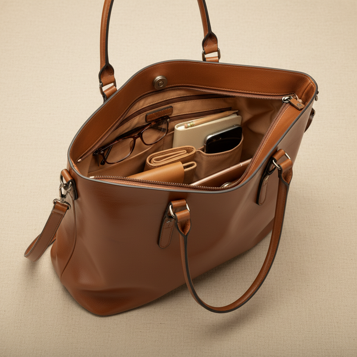 Imogen | Vintage Shoulder Bag, Lily & Sam, image 6