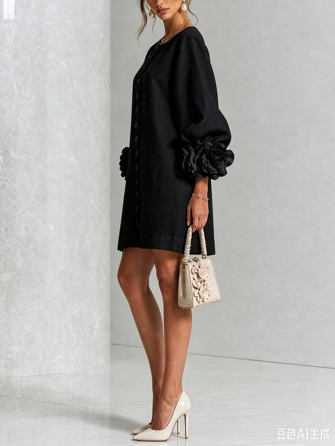 Sculptural Mini Dress, Lily & Sam, image 21
