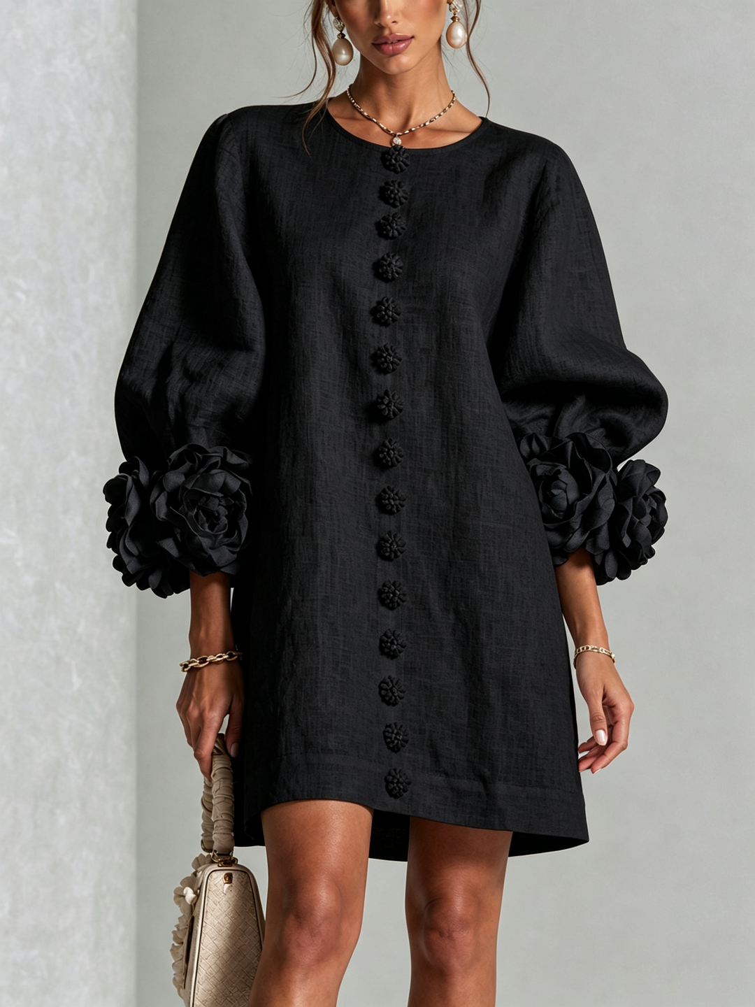 Sculptural Mini Dress, Lily & Sam, image 4