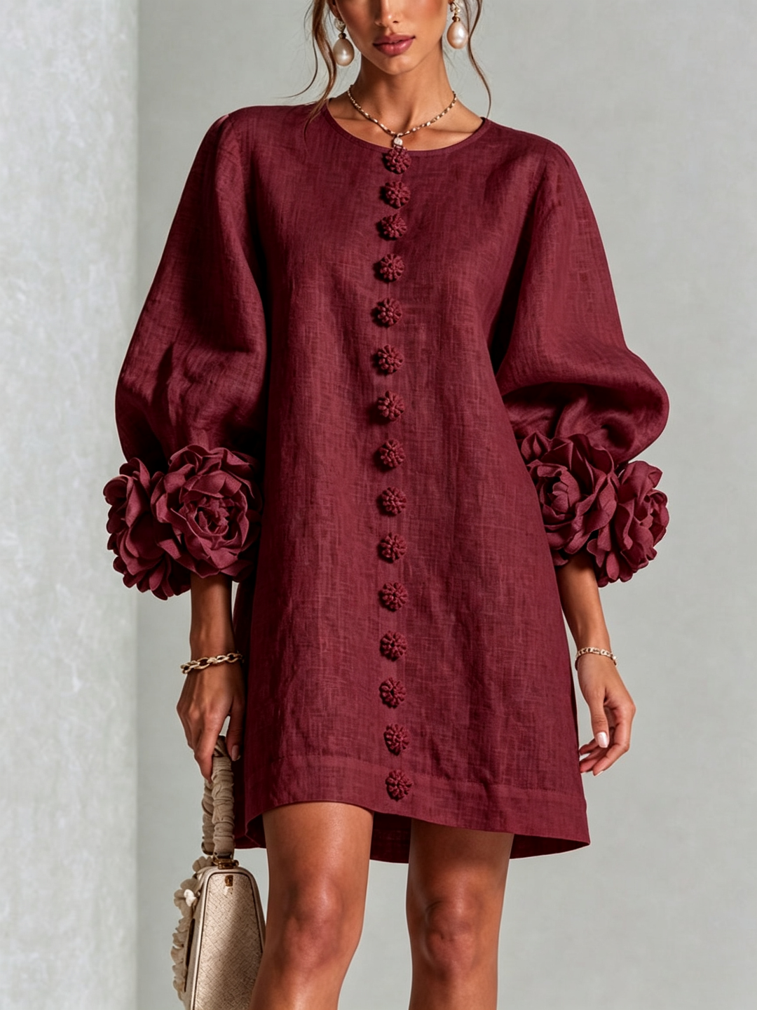 Sculptural Mini Dress, Lily & Sam, image 9