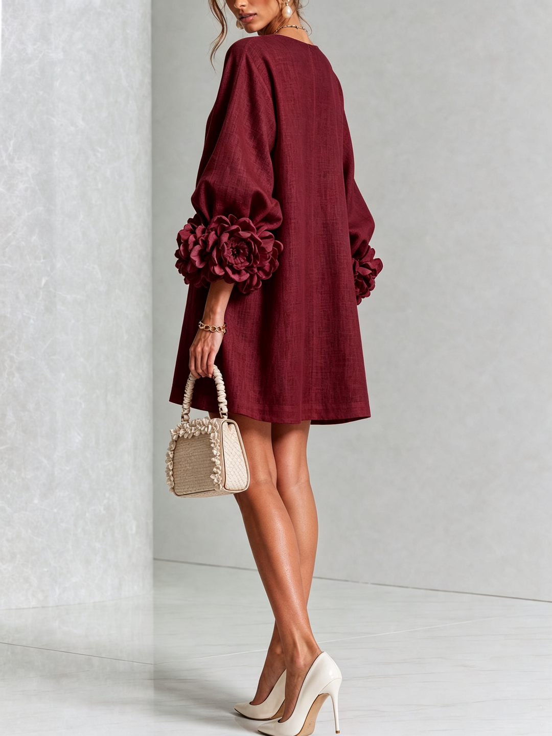 Sculptural Mini Dress, Lily & Sam, image 37