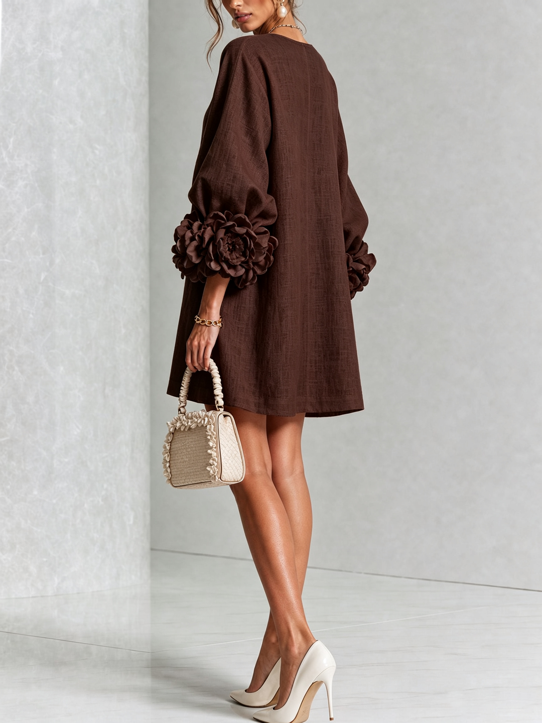 Sculptural Mini Dress, Lily & Sam, image 31