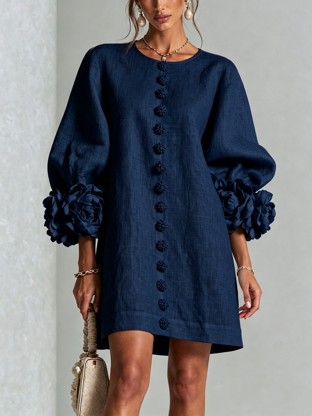 Sculptural Mini Dress, Lily & Sam, image 3