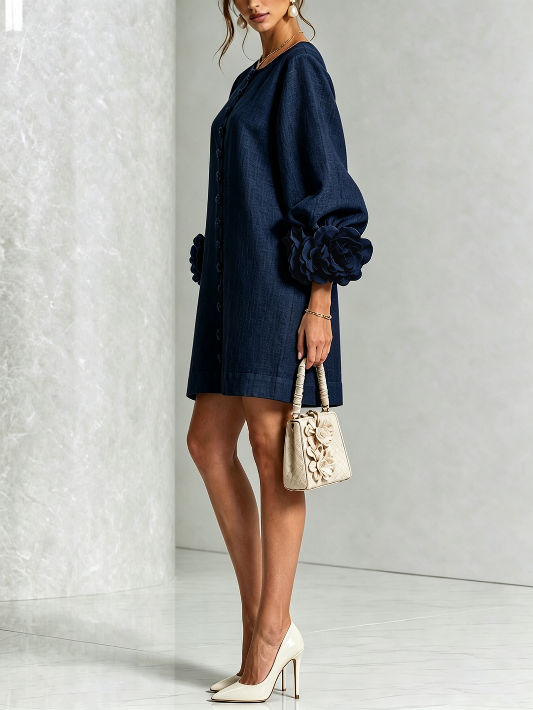 Sculptural Mini Dress, Lily & Sam, image 18