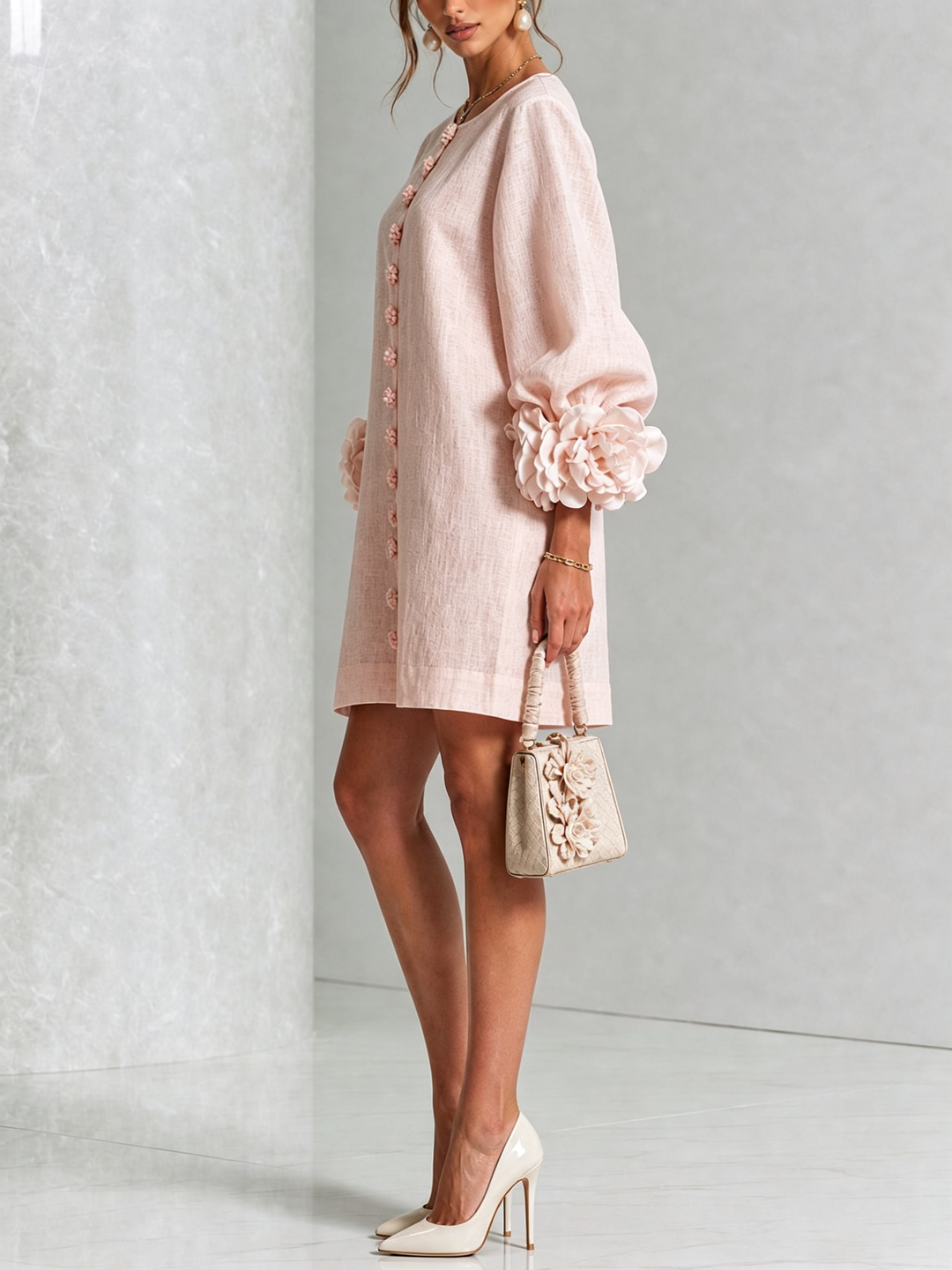 Sculptural Mini Dress, Lily & Sam, image 24