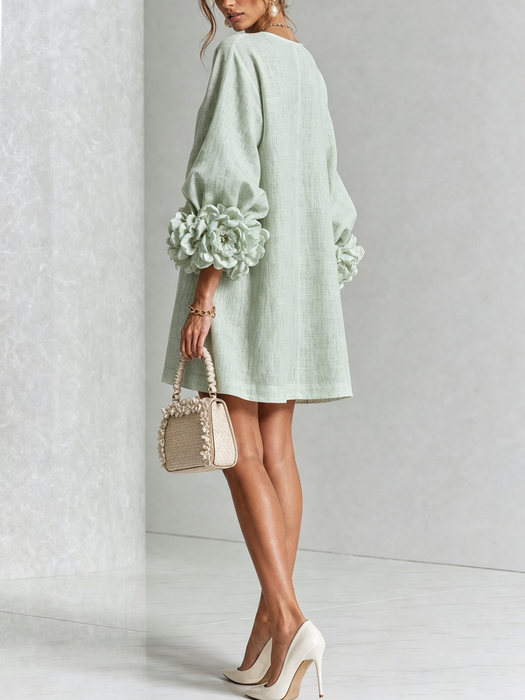 Sculptural Mini Dress, Lily & Sam, image 34