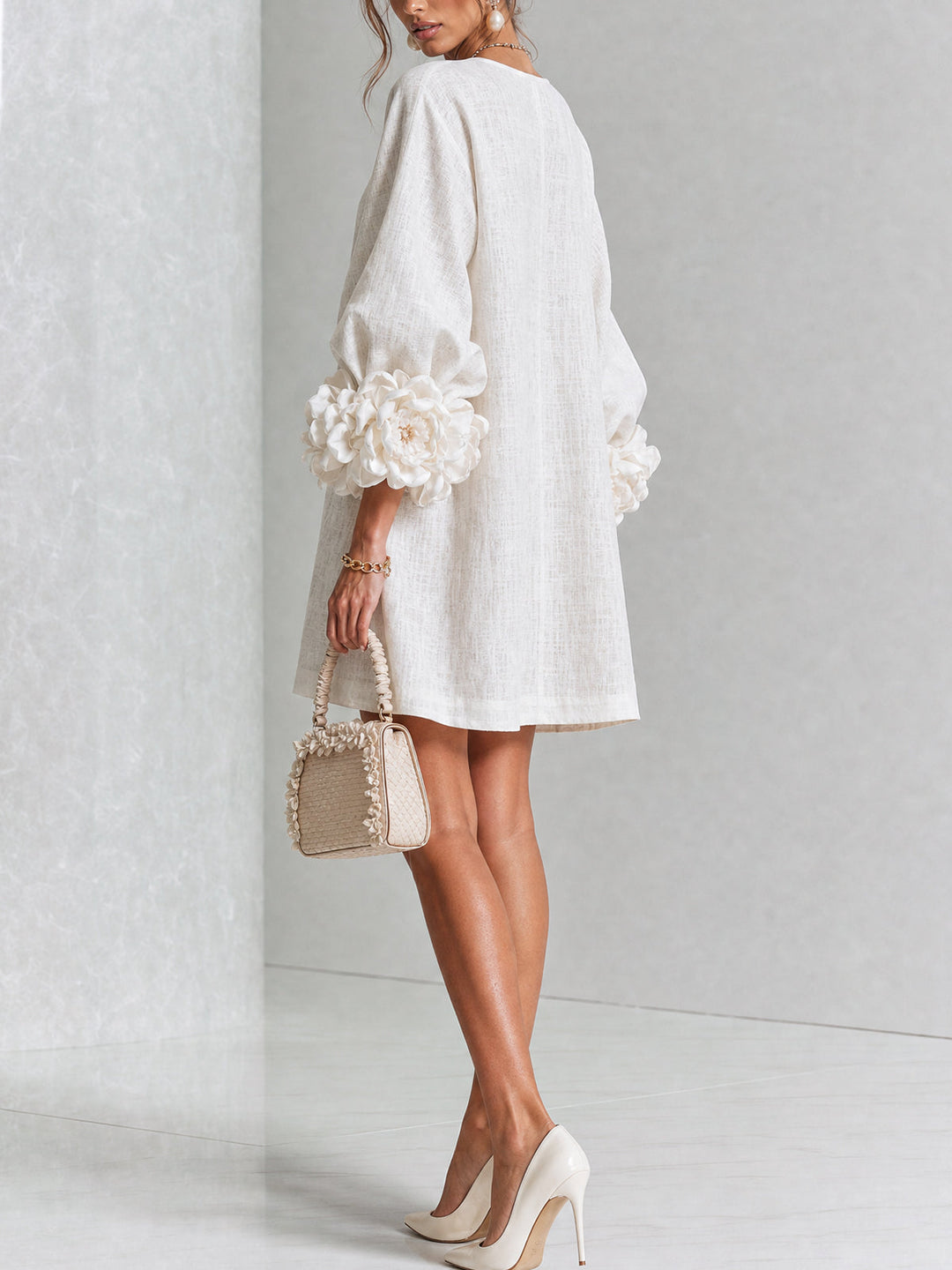 Sculptural Mini Dress, Lily & Sam, image 11
