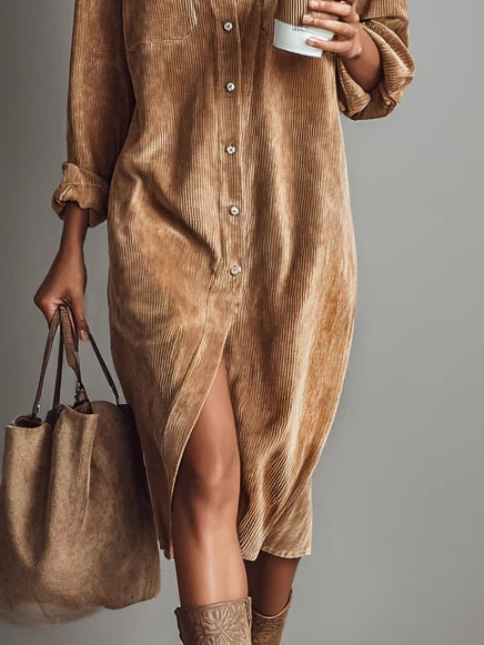 Chic Flared Hem Dress, Lily & Sam, image 3