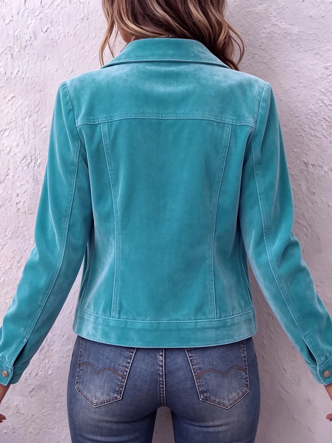Vintage Wash Button Jacket, Lily & Sam, image 6