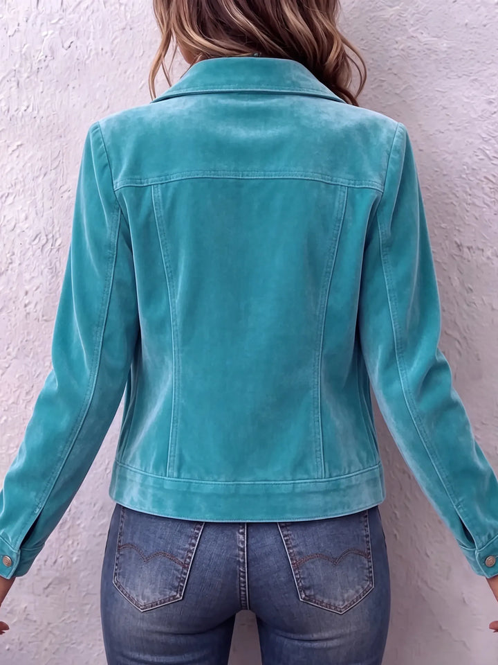 Vintage Wash Button Jacket, Lily & Sam, image 6