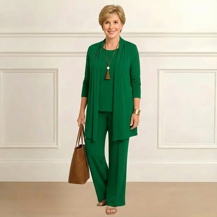 Barbara Cardigan, Top & Pants Set, Lily & Sam, image 8