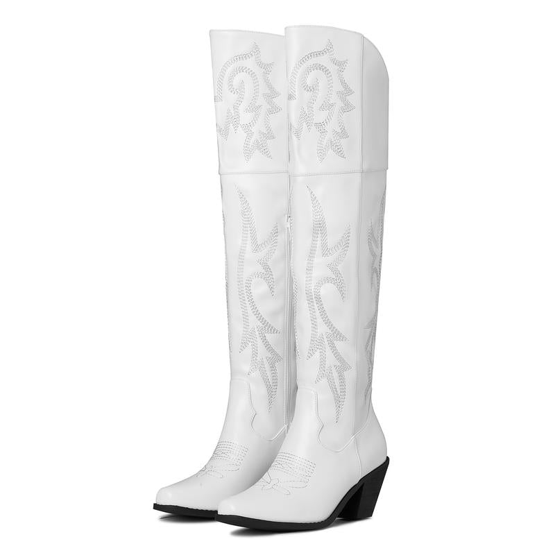 Classic Over the Knee Cowboy Boots, Lily & Sam, image 12