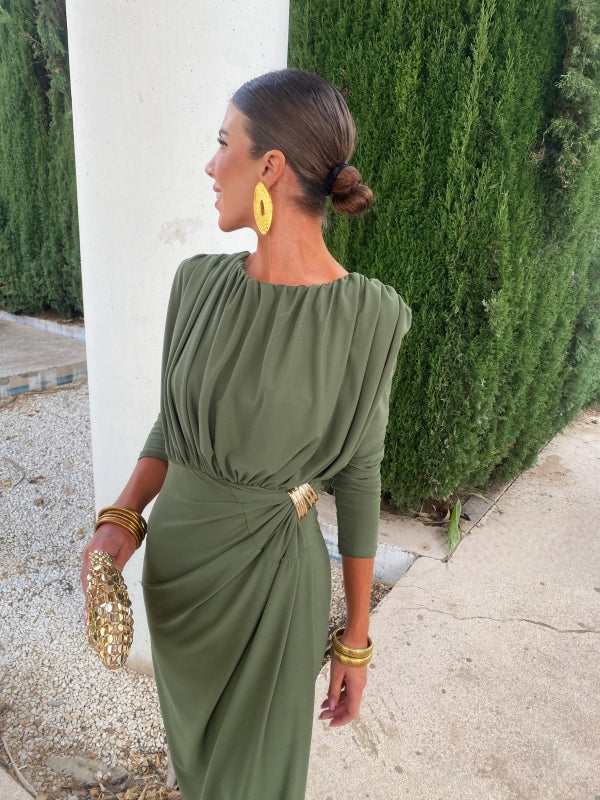 The Almodóvar Green Dress, Lily & Sam, image 3