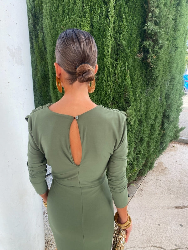 The Almodóvar Green Dress, Lily & Sam, image 5