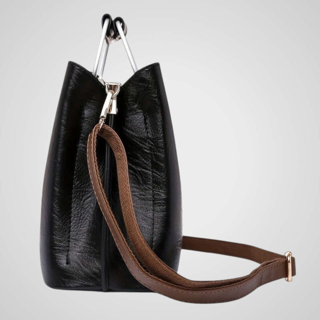 Women's Leather Bag, Lily & Sam, image 3