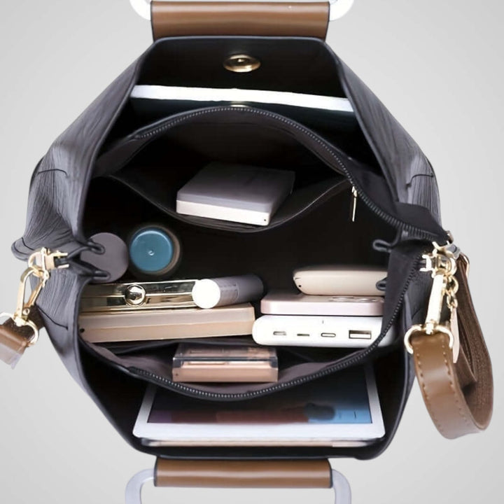 Women's Leather Bag, Lily & Sam, image 4