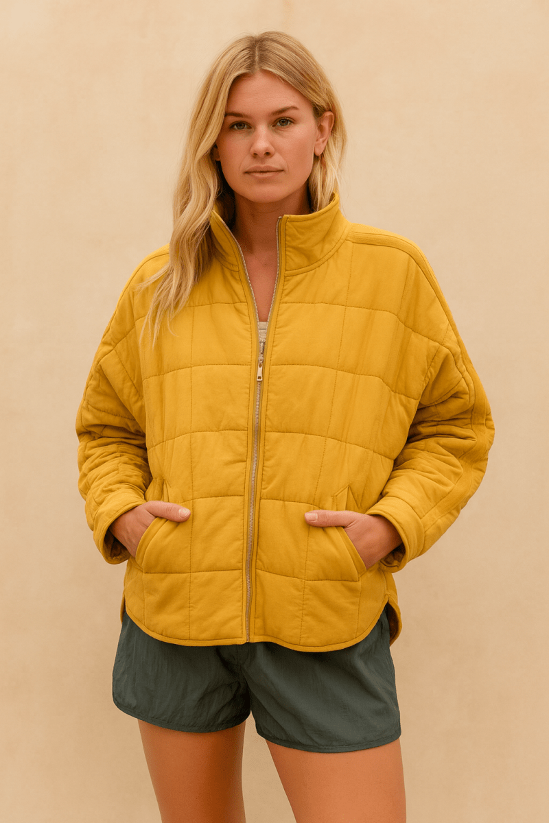 Compact Zip Puffer Jacket, Lily & Sam, image 5