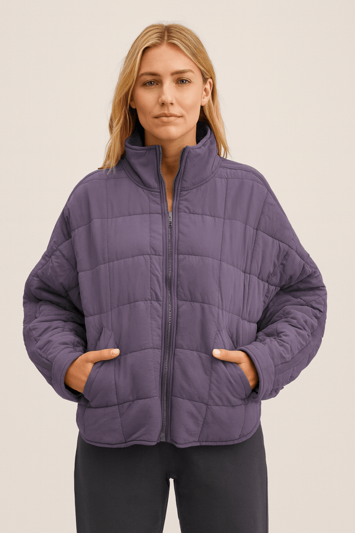 Compact Zip Puffer Jacket, Lily & Sam, image 7