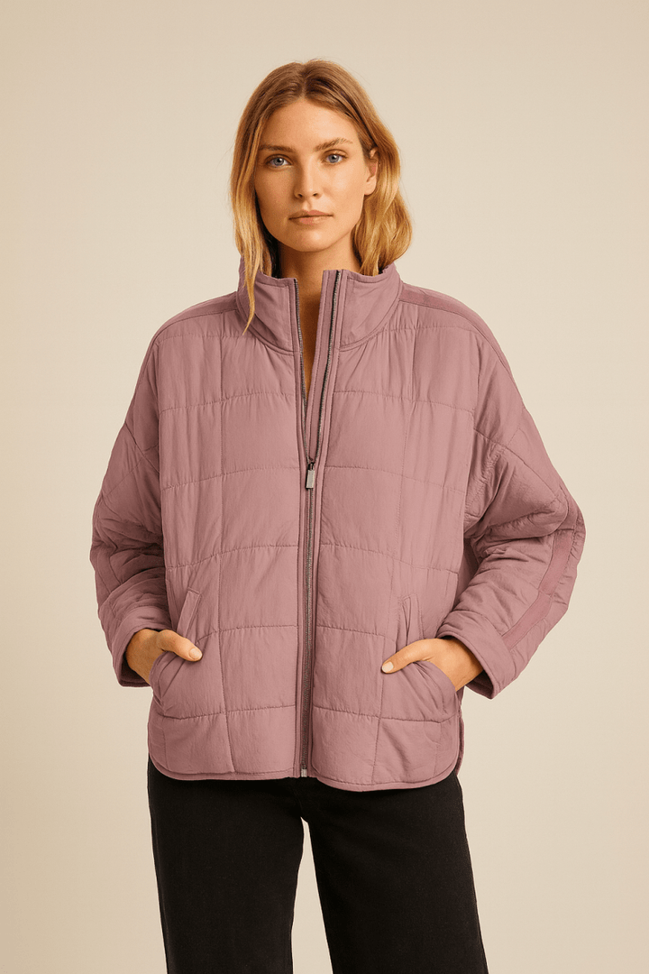 Compact Zip Puffer Jacket, Lily & Sam, image 4