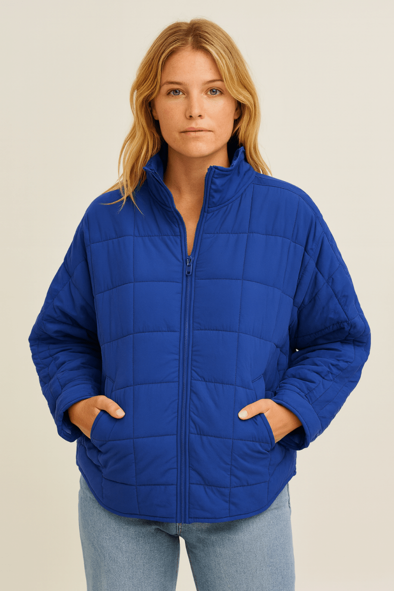 Compact Zip Puffer Jacket, Lily & Sam, image 8