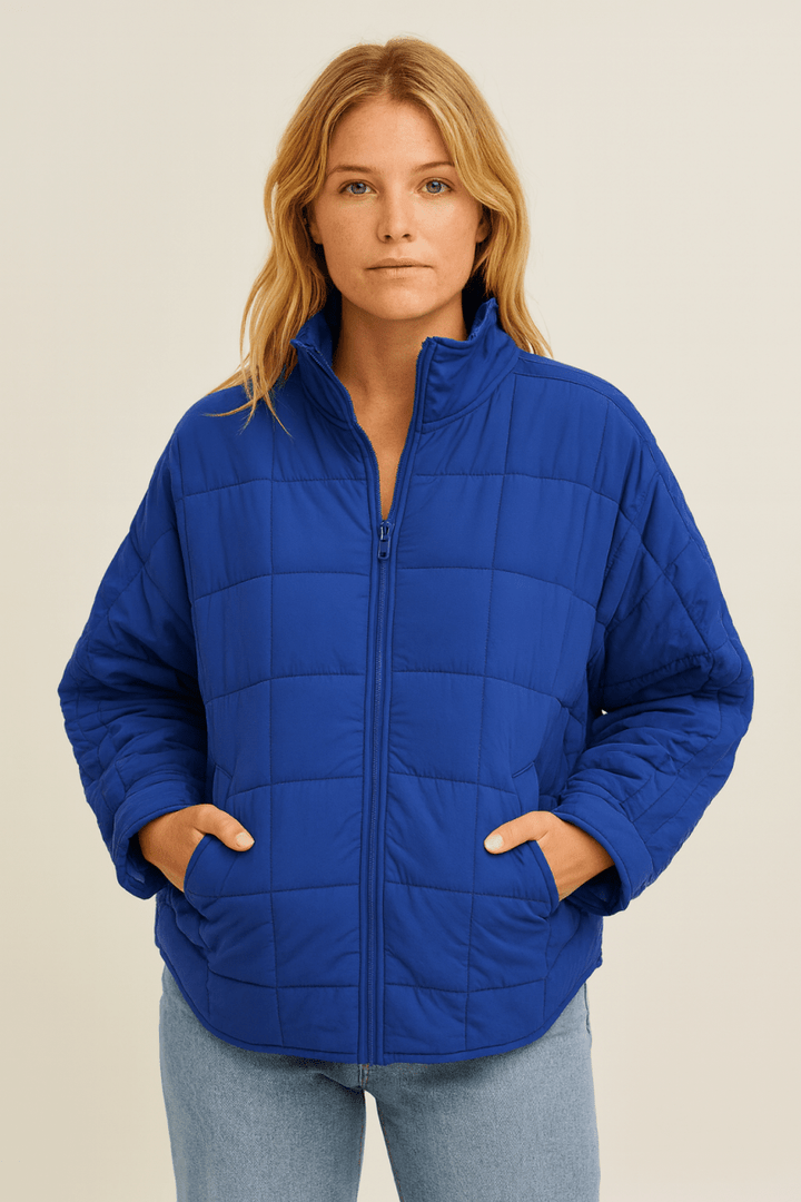 Compact Zip Puffer Jacket, Lily & Sam, image 8