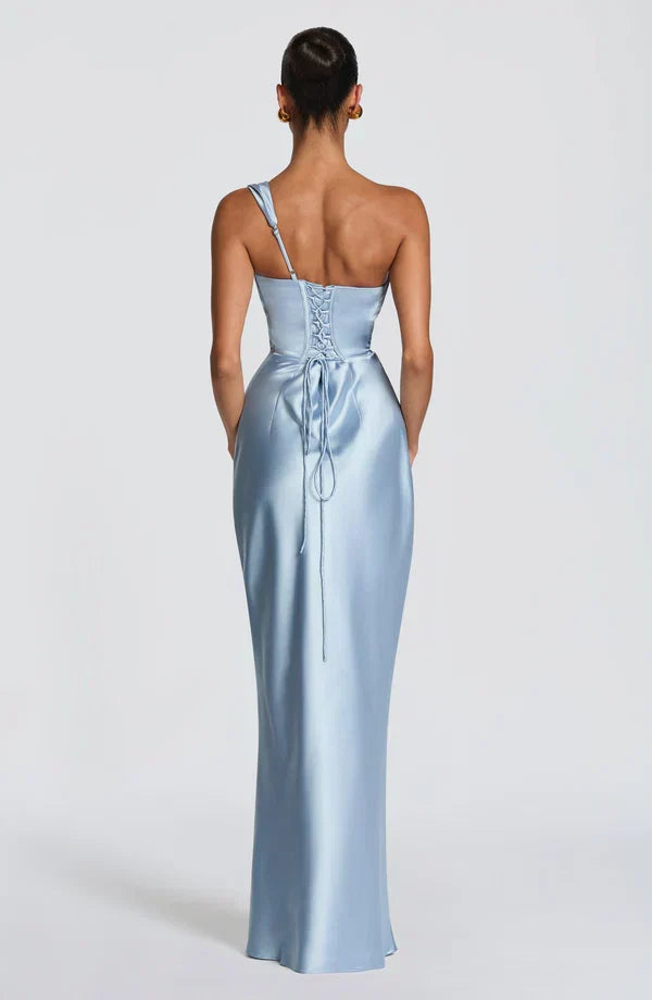 Corset maxi dress with lace up back, Lily & Sam, image 13