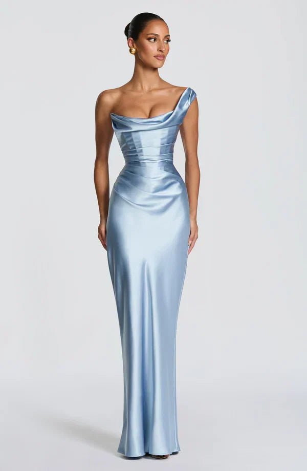 Corset maxi dress with lace up back, Lily & Sam, image 15