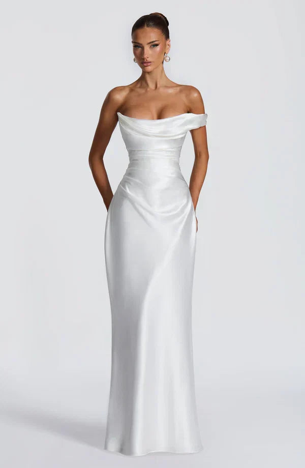 Corset maxi dress with lace up back, Lily & Sam, image 18