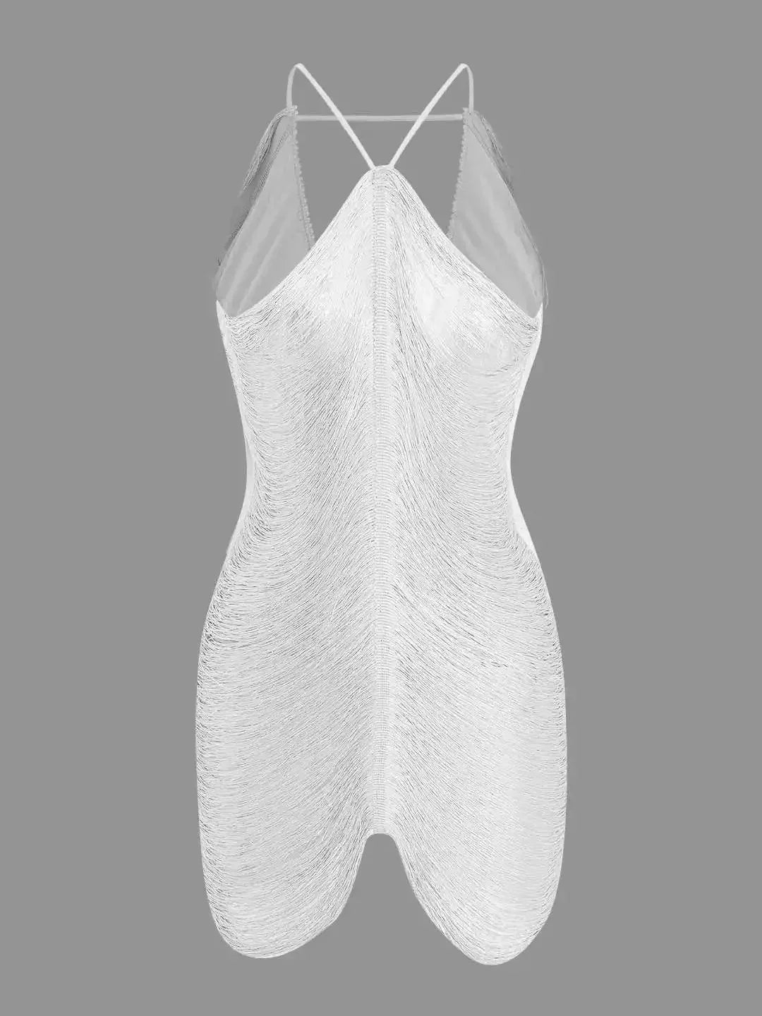 Metallic backless mini dress, Lily & Sam, image 9