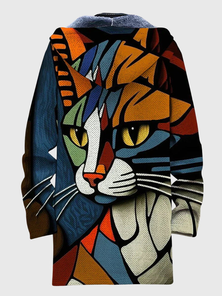Jacket with artistic print, Lily & Sam, image 2