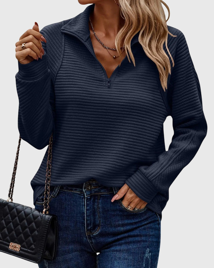 Sweater with Zipper, Lily & Sam, image 6