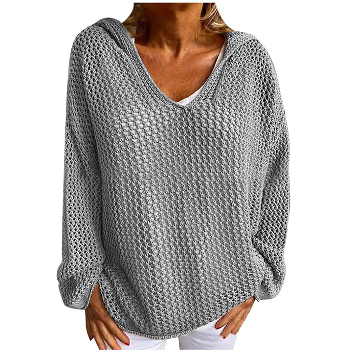 Loose Fit Open Knit Sweater, Lily & Sam, image 8