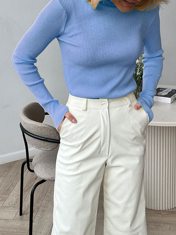 Ribbed Turtleneck Sweater, Lily & Sam, image 18