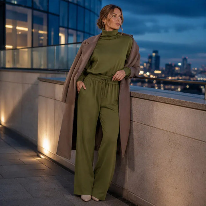 Turtleneck Two Piece Set, Lily & Sam, image 2