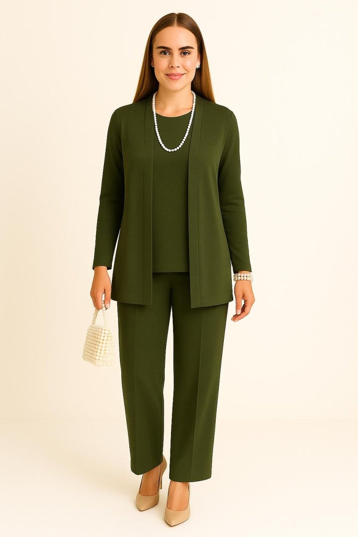 Cardigan, Top & Trousers Set, Lily & Sam, image 3
