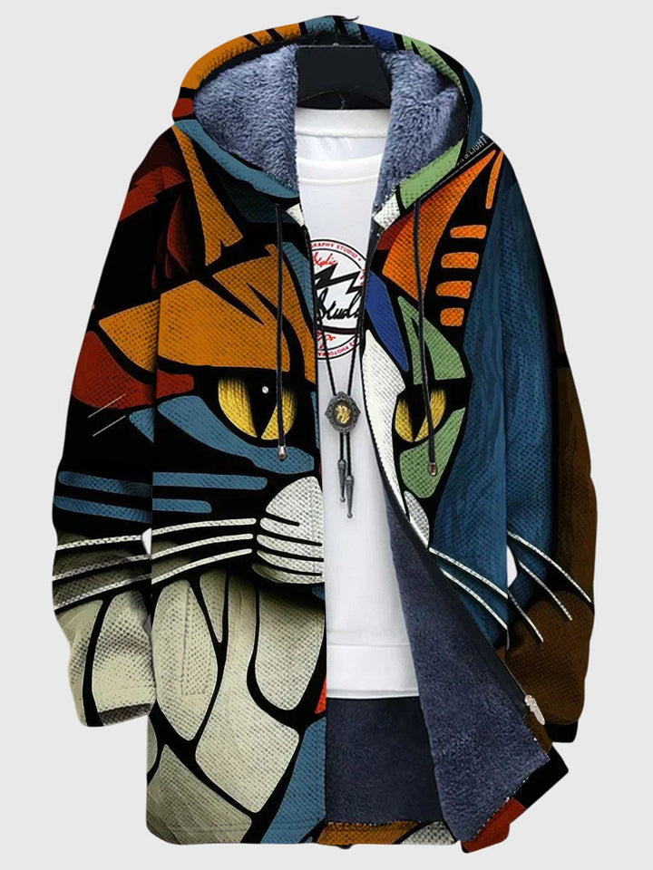 Jacket with artistic print, Lily & Sam, image 1