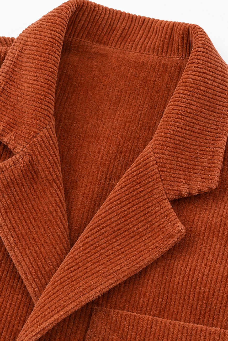Fine Corduroy Look Structured Shoulder Jacket, Lily & Sam, image 6