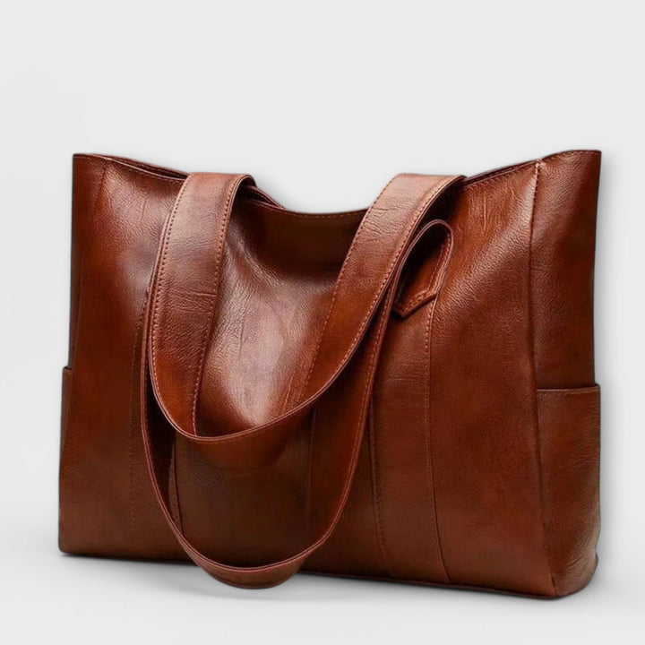 Women's Vintage Leather Bag, Lily & Sam, image 1