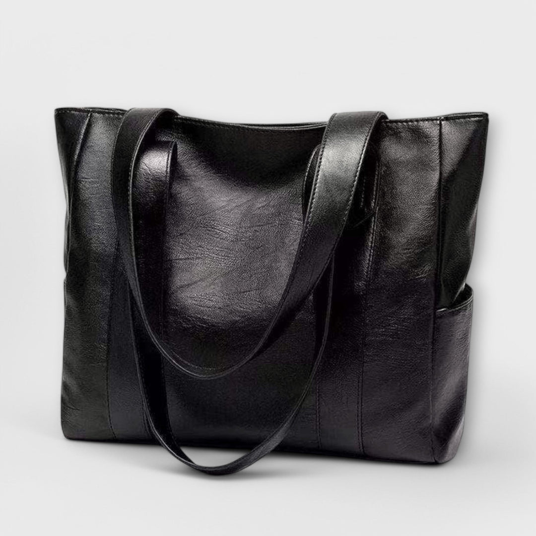 Women's Vintage Leather Bag, Lily & Sam, image 2