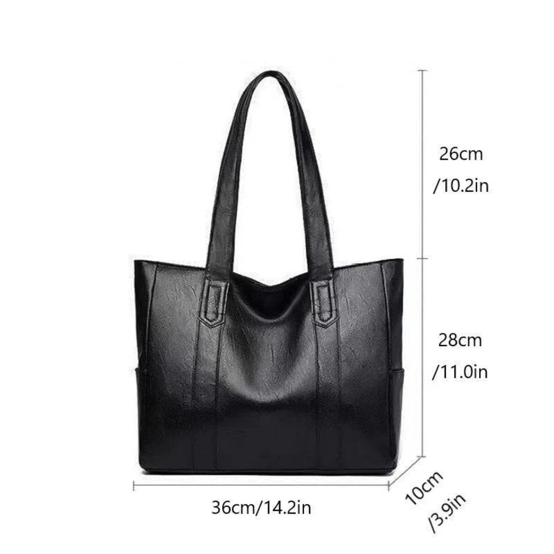 Women's Vintage Leather Bag, Lily & Sam, image 4